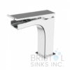 LUCIA SINGLE HOLE VANITY FAUCET - CHROME